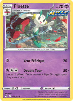 Floette (Épée et Bouclier Évolution Céleste 072)