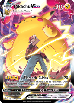 Pikachu-VMAX (Épée et Bouclier Origine Perdue TG17)
