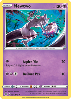 Mewtwo (Épée et Bouclier Stars Étincelantes 056)