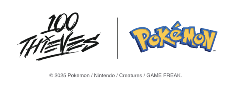 Fichier:Logo 100 Thieves 2025.png