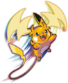 Artwork en train d'attaquer pour Légendes Pokémon : Z-A.