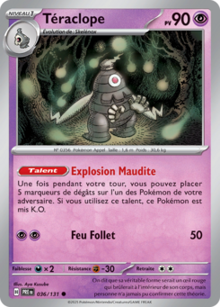 Téraclope (Écarlate et Violet Évolutions Prismatiques 036)