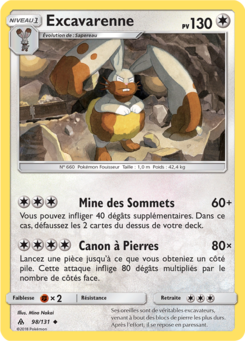 Excavarenne (Soleil et Lune Lumière Interdite 98)