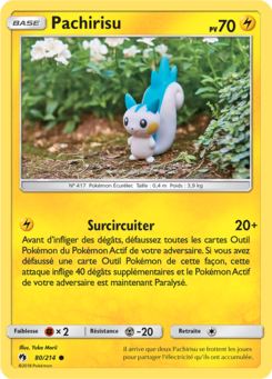Pachirisu (Soleil et Lune Tonnerre Perdu 80)