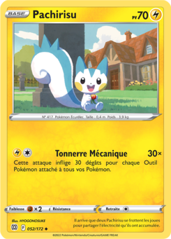 Pachirisu (Épée et Bouclier Stars Étincelantes 052)