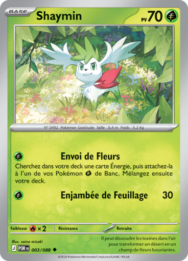 Shaymin (Méga-Évolution Équilibre Parfait 003)