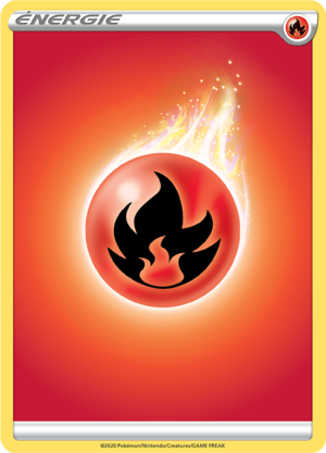 Carte Énergie Feu de base (Série Épée et Bouclier, 2020).png