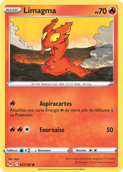 Limagma (Épée et Bouclier Origine Perdue 021)