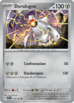 Duralugon (Écarlate et Violet Étincelles Déferlantes 129)