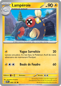 Lampéroie (Écarlate et Violet Flammes Obsidiennes 068)