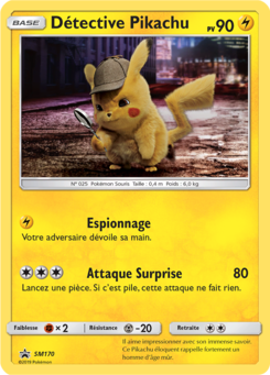 Détective Pikachu (Promo SM 170)