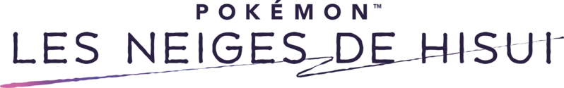 Fichier:Pokémon Les neiges de Hisui - Logo français.png