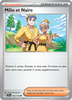 Milio & Naire (Écarlate et Violet Aventures Ensemble 142)