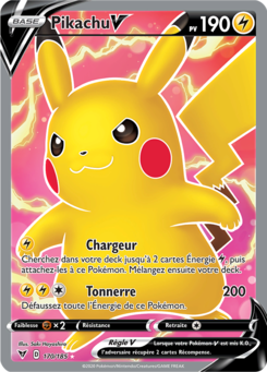 Pikachu-V (Épée et Bouclier Voltage Éclatant 170)