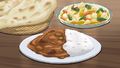 Le curry dans le SL035.