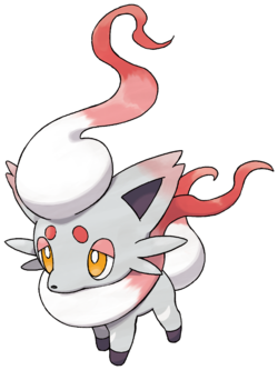 Pokémon: Hisuian Snow, une web série par Wit Studio - Zorua de Hisui