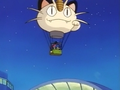 Ballon dirigeable Miaouss de la Team Rocket