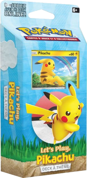 Fichier:Deck Let's Play, Pikachu Recto.png