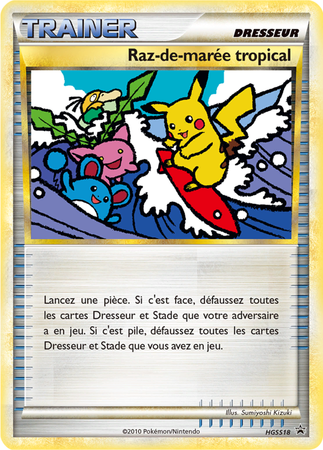 Razdemarée tropical (Promo HGSS 18) — Poképédia Razdemarée tropical (Promo HGSS 18) — Poképédia