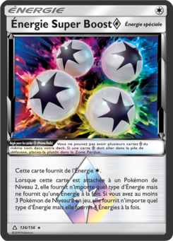 Énergie Super Boost ◇ (Soleil et Lune Ultra-Prisme 136)