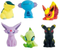 Héricendre, Axoloto, Pyroli, Mentali, Celebi et Noctali