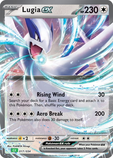 Fichier:Carte Pokémon Trading Card Game Classic Venusaur & Lugia ex Deck 017.png