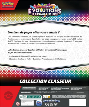 Collection classeur Écarlate et Violet Évolutions Prismatiques Verso.png