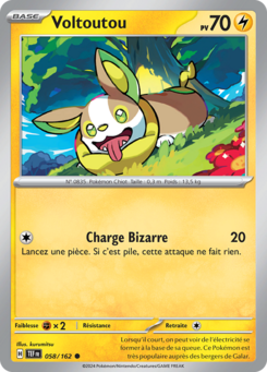 Voltoutou (Écarlate et Violet Forces Temporelles 058)