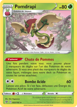 Pomdrapi (Épée et Bouclier Clash des Rebelles 022)