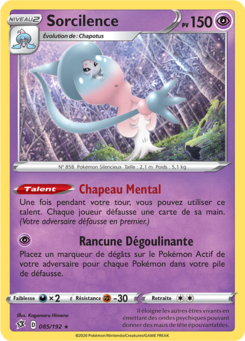 Sorcilence (Épée et Bouclier Clash des Rebelles 085)