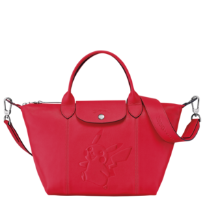 Longchamp Sac à main rouge avant.png