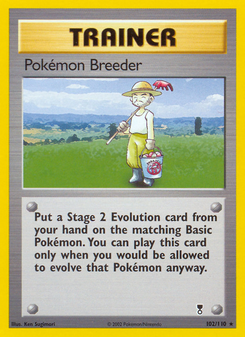 Pokémon Breeder (Legendary Collection 102)