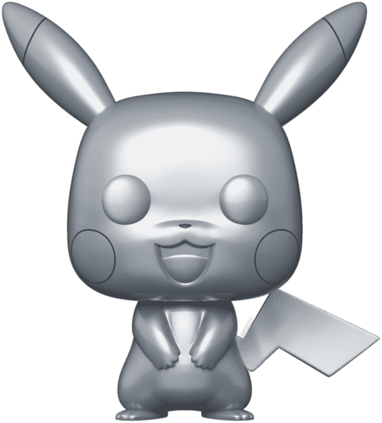 Fichier:Figurine Pikachu (Silver Metallic) POP.png