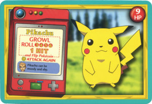 Pokémon Jr. - Carte Pikachu 2 recto.png