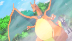 Pokémon Méga-Évolution 1 - Dracaufeu d'Alain.png