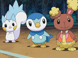 DP155 - Pachirisu, Tiplouf et Laporeille d'Aurore.png
