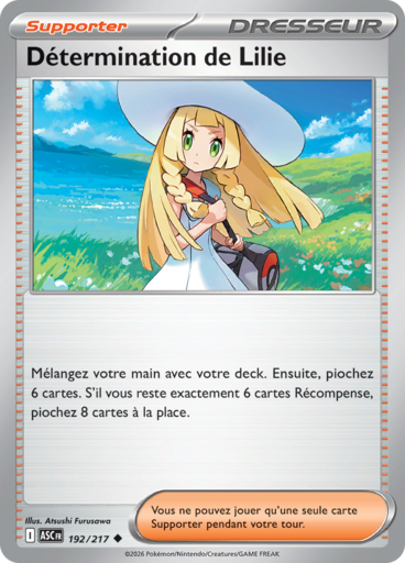 Détermination de Lilie (Méga-Évolution Héros Transcendants 192)