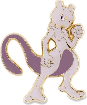 Pin's JCC Collection avec pin's Légendes Brillantes Mewtwo Mewtwo.png