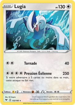 Lugia (Épée et Bouclier Voltage Éclatant 132)