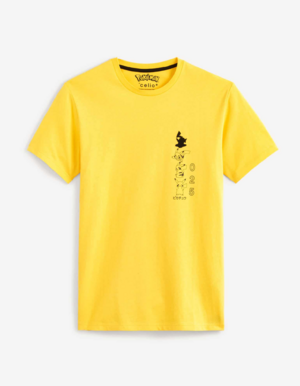 Celio t-shirt jaune 2019.png