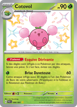 Cotovol (Écarlate et Violet Destinées de Paldea 098)