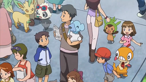 XY129 - Phyllali, Polarhume et Baggiguane d'un Dresseur.png
