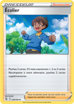 Écolier (Épée et Bouclier Poing de Fusion 238)