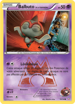 Balbuto de la Team Magma (Double Danger 10)