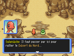 L'entrée du Désert du Nord.