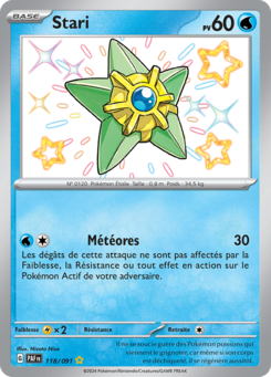 Stari (Écarlate et Violet Destinées de Paldea 118)