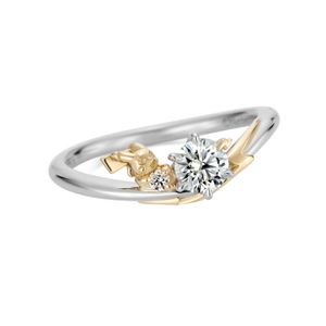 Solitaire Vague Pikachu Or blanc Or jaune u-treasure.jpg