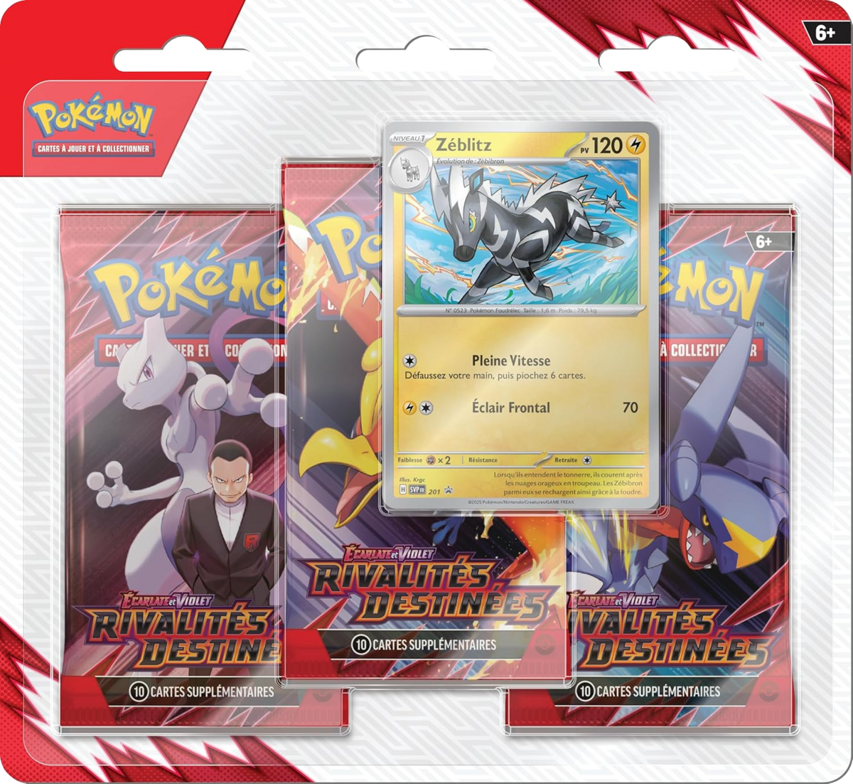 Tripack EV10 Zéblitz — Poképédia