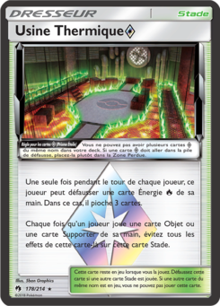 Usine Thermique ◇ (Soleil et Lune Tonnerre Perdu 178)
