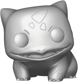 Figurine Bulbizarre (Silver Metallic) POP.png
